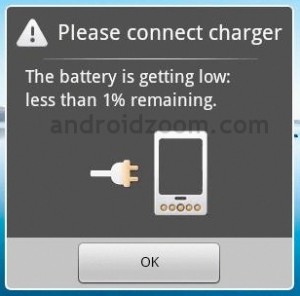 Duracion de la bateria en Android