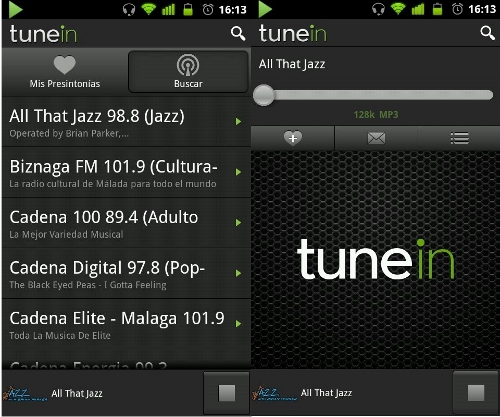 Tune IN, app para escuchar la radio