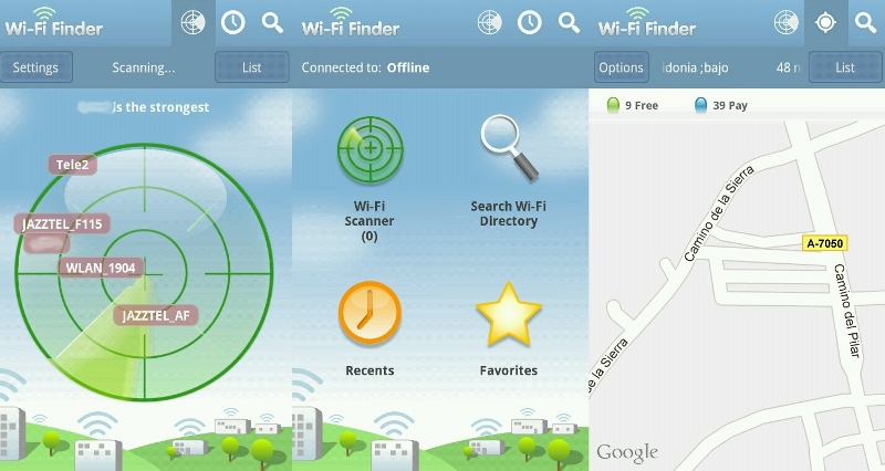 Wifi finder как пользоваться